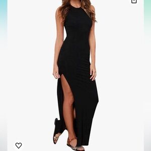 High Slit Summer Maxi Dress